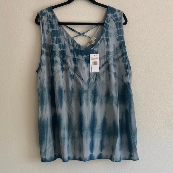 PLUS NWT Vintage America Blues Tank - Picture 2 of 8